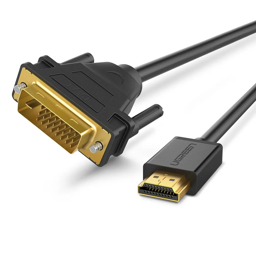 Ugreen 10136 cavo e adattatore video 3 m DVI HDMI