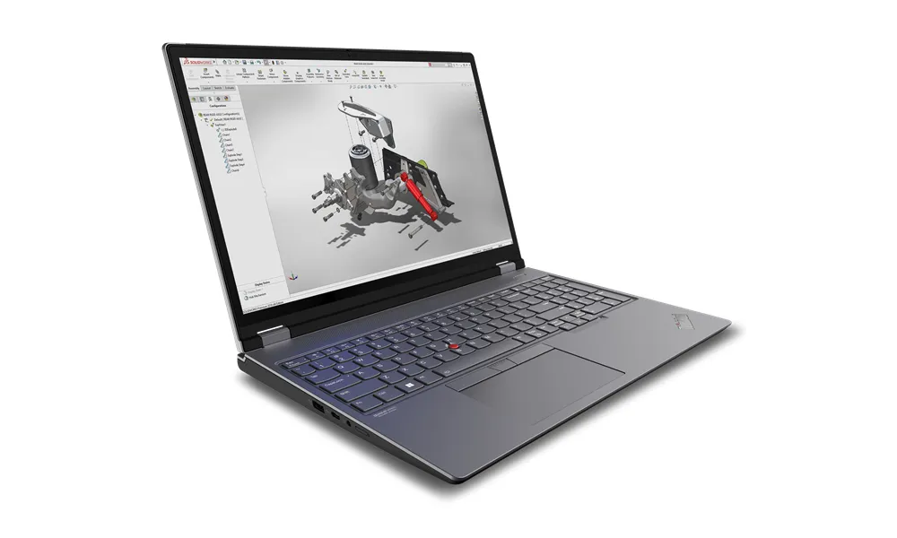 Lenovo ThinkPad P16 Intel® Core™ i9-13980HX Workstation mobile 40,6 cm (16") WQXGA 32 GB DDR5-SDRAM 1 TB SSD NVIDIA RTX 2000 Ada Wi-Fi 6E (802.11ax) Windows 11 Pro Nero, Grigio