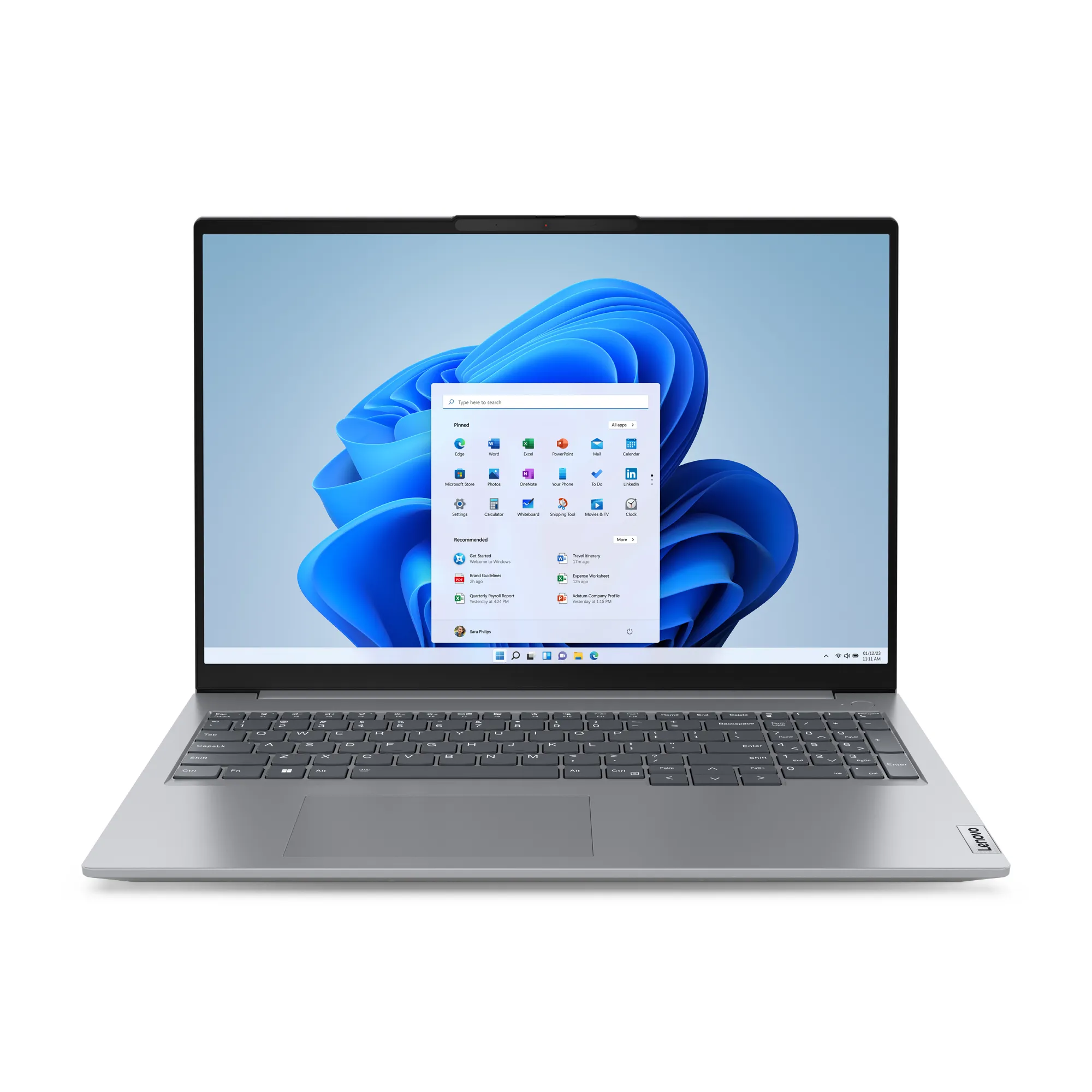 Lenovo ThinkBook 16 AMD Ryzen™ 5 7430U Notebook 40,6 cm (16") WUXGA 16 GB DDR4-SDRAM 512 GB SSD Wi-Fi 6 (802.11ax) Windows 11 Pro Grigio