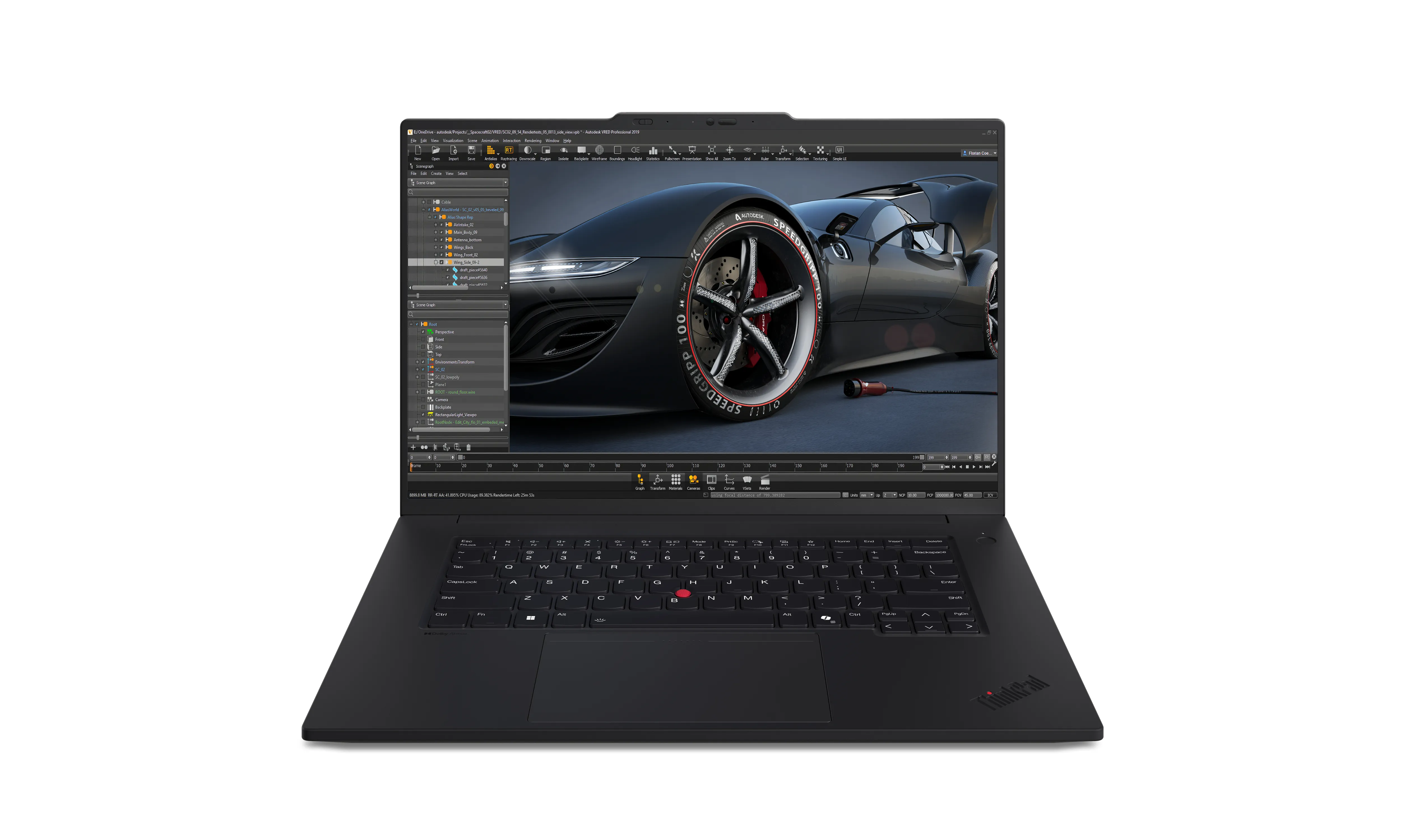 Lenovo ThinkPad P1 Intel Core Ultra 7 155H Workstation mobile 40,6 cm (16") WQXGA 32 GB LPDDR5x-SDRAM 1 TB SSD NVIDIA RTX 2000 Ada Wi-Fi 7 (802.11be) Windows 11 Pro Nero