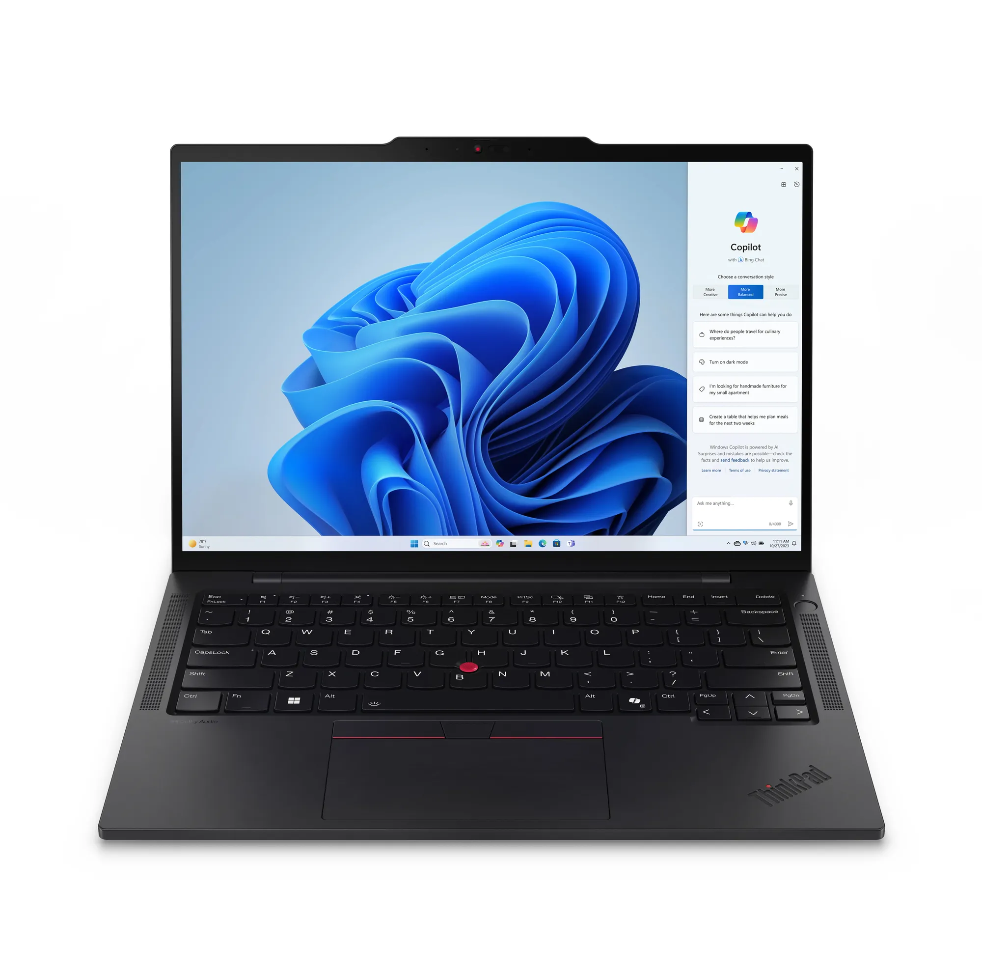 Lenovo ThinkPad T14s Gen 5 Intel Core Ultra 7 155U Notebook 35,6 cm (14") WUXGA 16 GB LPDDR5x-SDRAM 512 GB SSD Wi-Fi 6E (802.11ax) Windows 11 Pro Nero