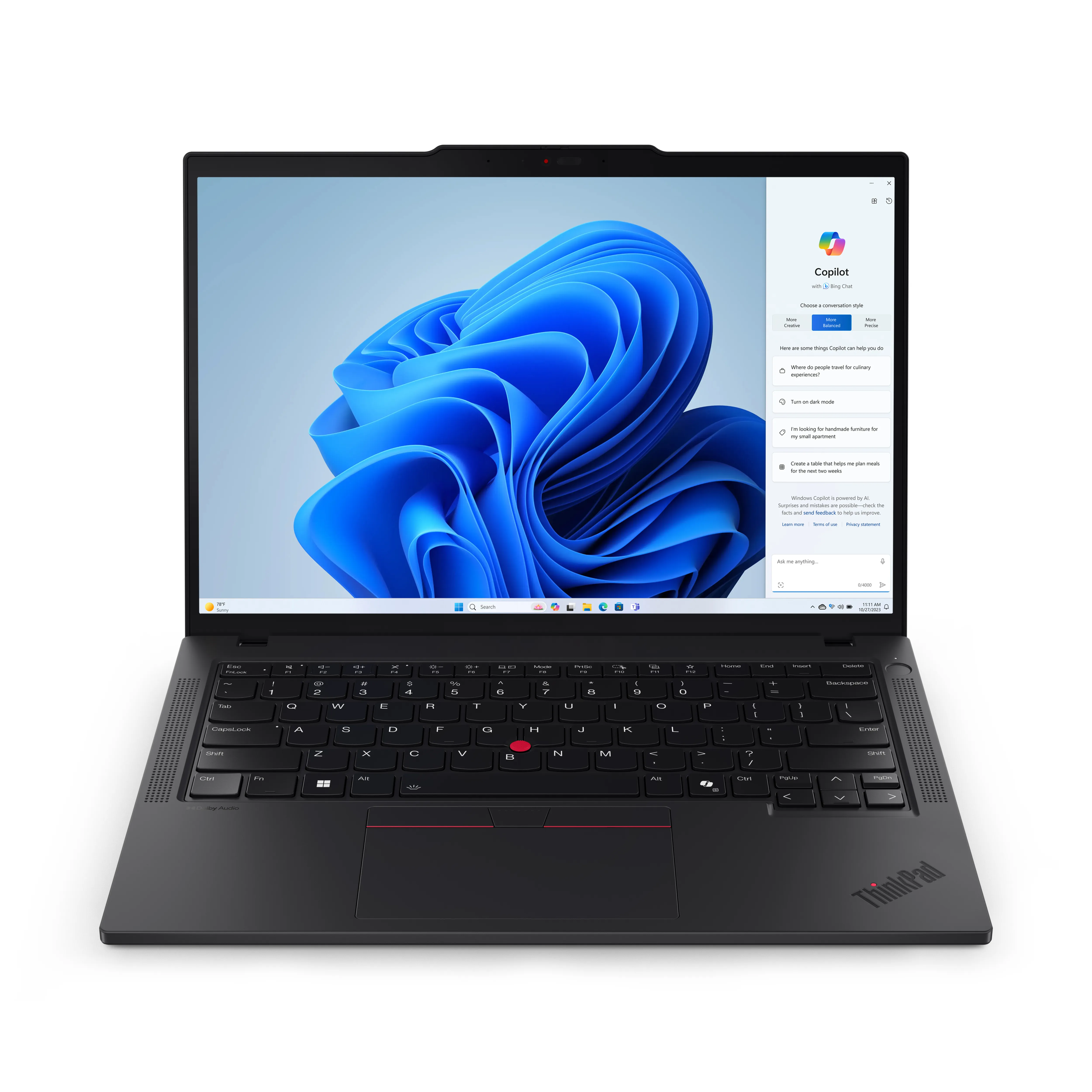 Lenovo ThinkPad P14s AMD Ryzen™ 7 8840HS Workstation mobile 35,6 cm (14") WUXGA 32 GB DDR5-SDRAM 1 TB SSD Wi-Fi 6E (802.11ax) Windows 11 Pro Nero