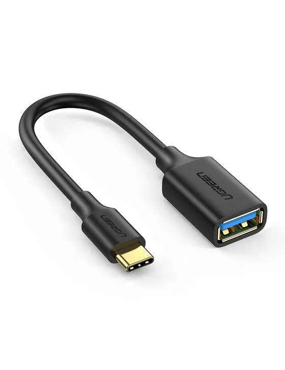 Ugreen 30701 cavo USB USB 3.2 Gen 1 (3.1 Gen 1) 0,15 m USB C USB A Nero