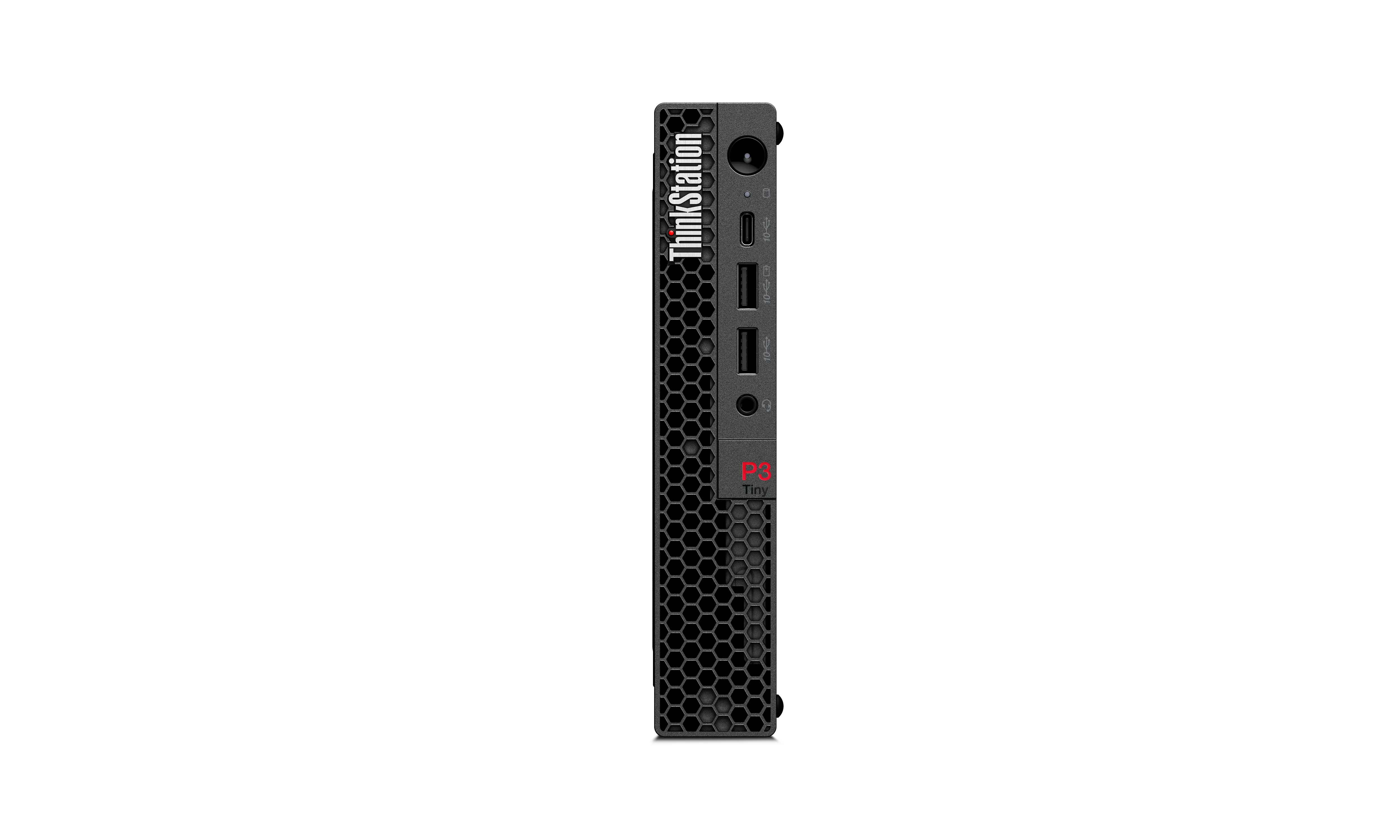 Lenovo ThinkStation P3 Tiny Intel® Core™ i7-14700T 32 GB DDR5-SDRAM 1 TB SSD NVIDIA T400 Windows 11 Pro Mini PC Stazione di lavoro Nero