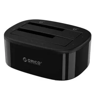 Orico 6228US3-C HDD Duplicator Dock Station 2*Sata 2.5/3.5 USB-C Nero