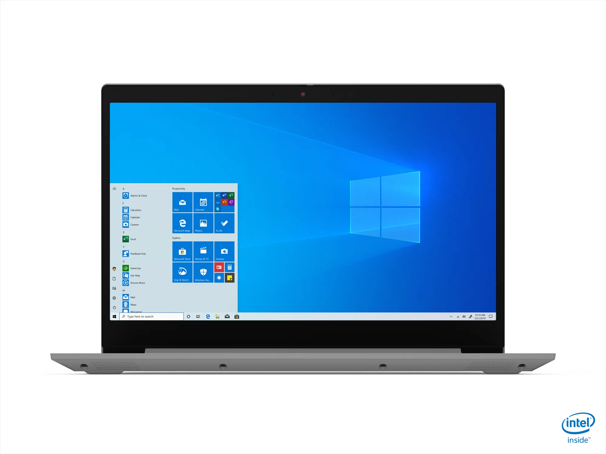 Lenovo IdeaPad 3 Intel® Core™ i5-10210U Notebook 39,6 cm (15.6") Full HD 8 GB DDR4-SDRAM 256 GB SSD NVIDIA® GeForce® MX130 Wi-Fi 5 (802.11ac) Windows 10 Home Grigio, Platino