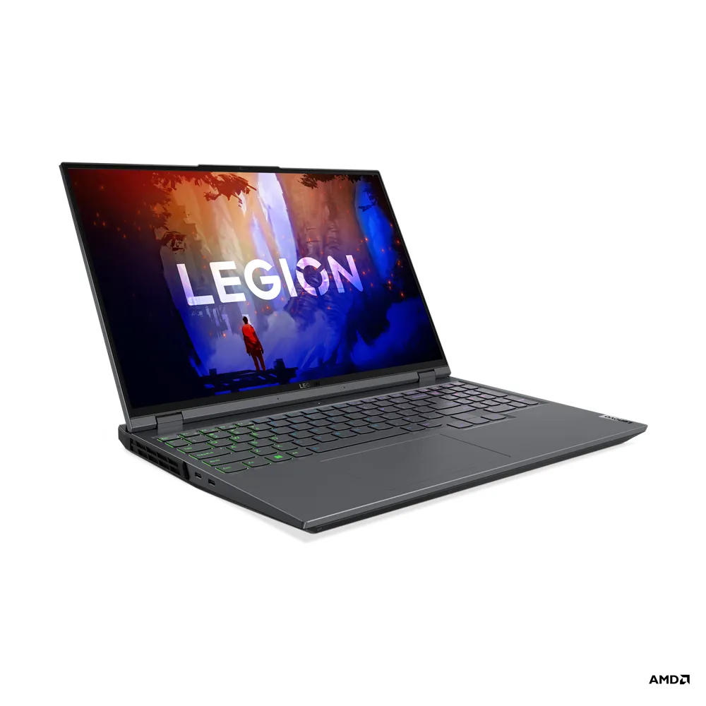 Lenovo Legion 5 Pro 16ARH7H AMD Ryzen™ 7 6800H Notebook 40,6 cm (16") WQXGA 32 GB DDR5-SDRAM 1 TB SSD NVIDIA GeForce RTX 3070 Ti Wi-Fi 6E (802.11ax) Windows 11 Home Grigio