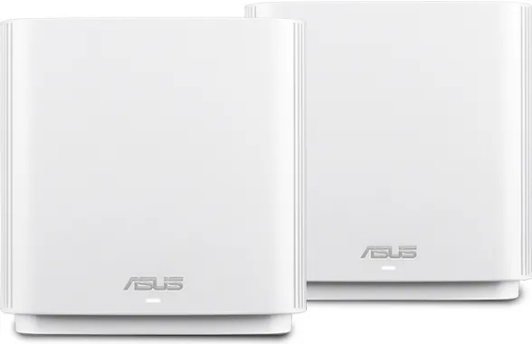 ASUS ZenWiFi AC (CT8) router wireless Gigabit Ethernet Banda tripla (2.4 GHz/5 GHz/5 GHz) Bianco