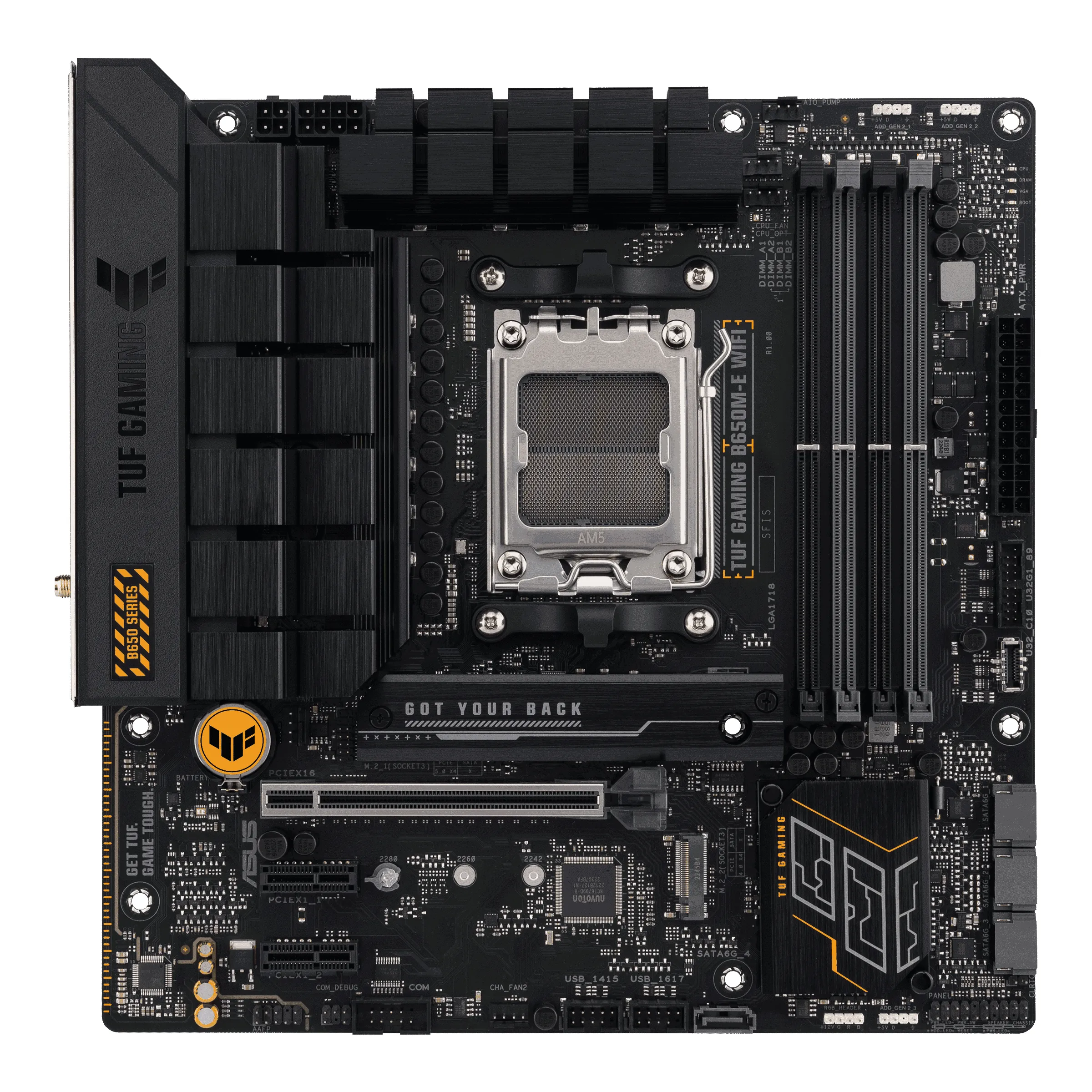 ASUS TUF GAMING B650M-E WIFI AMD B650 Socket AM5 micro ATX