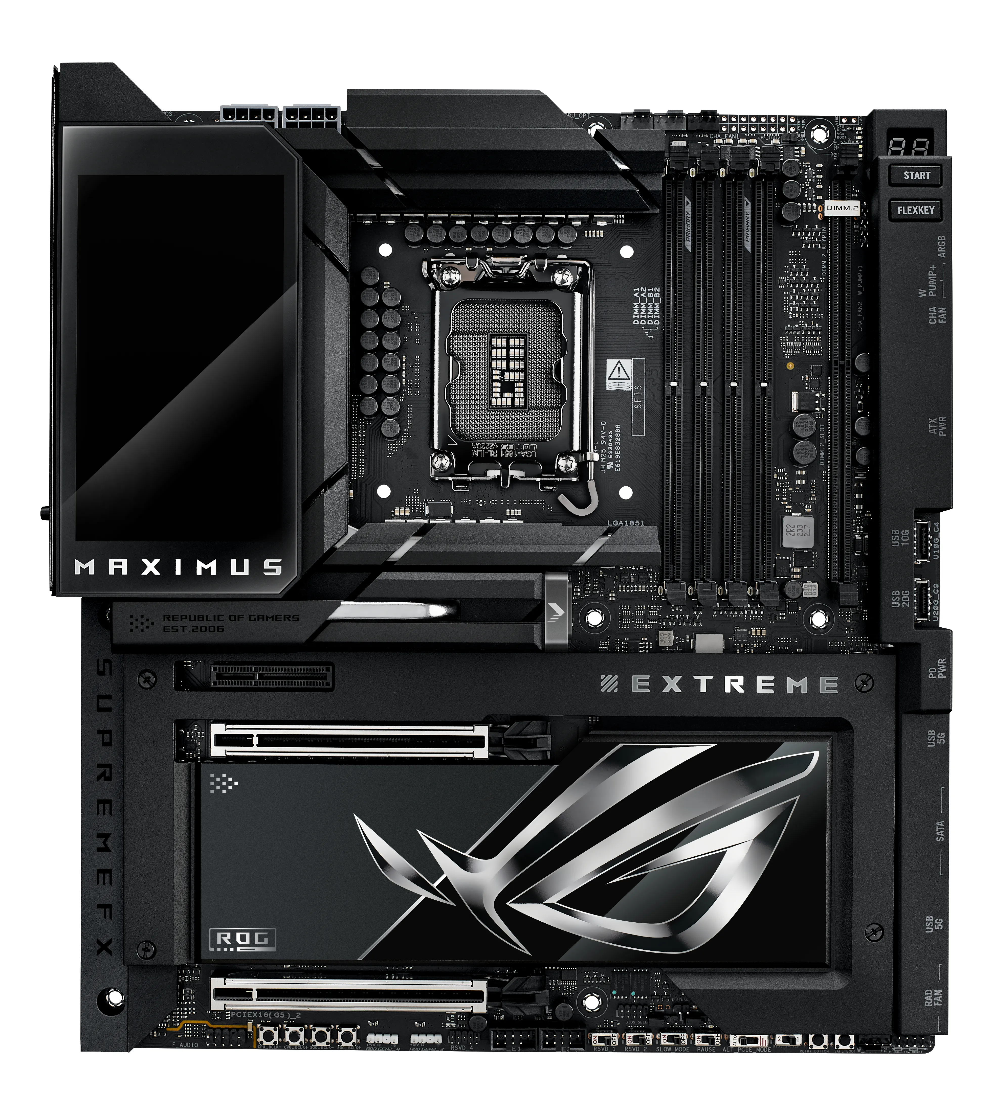 ASUS ROG MAXIMUS Z890 EXTREME Intel Z890 LGA 1851 (Socket V1) ATX esteso