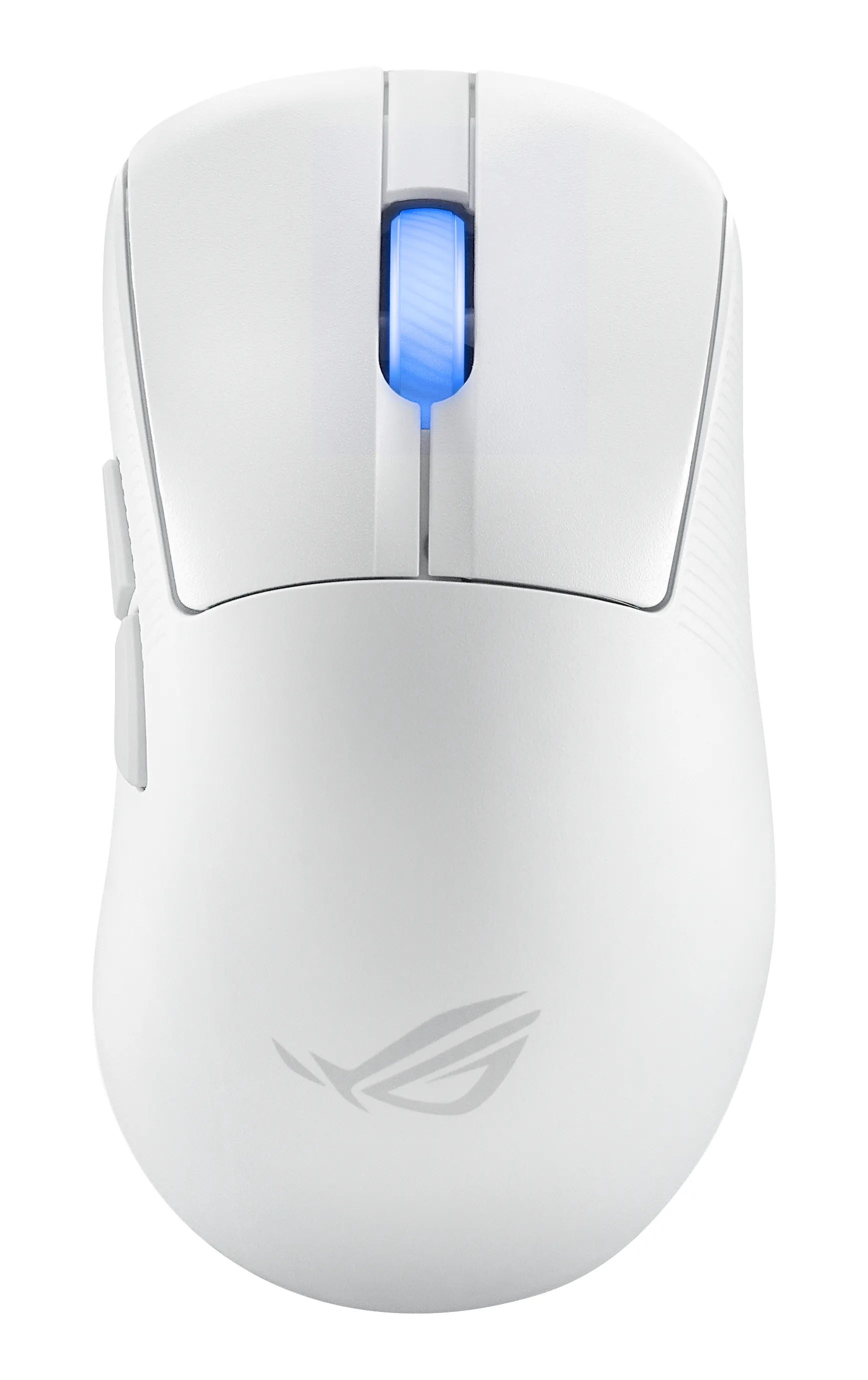 ASUS ROG Keris II Ace Wireless AimPoint White mouse Gaming Mano destra RF Wireless + Bluetooth + USB Type-A Ottico 42000 DPI