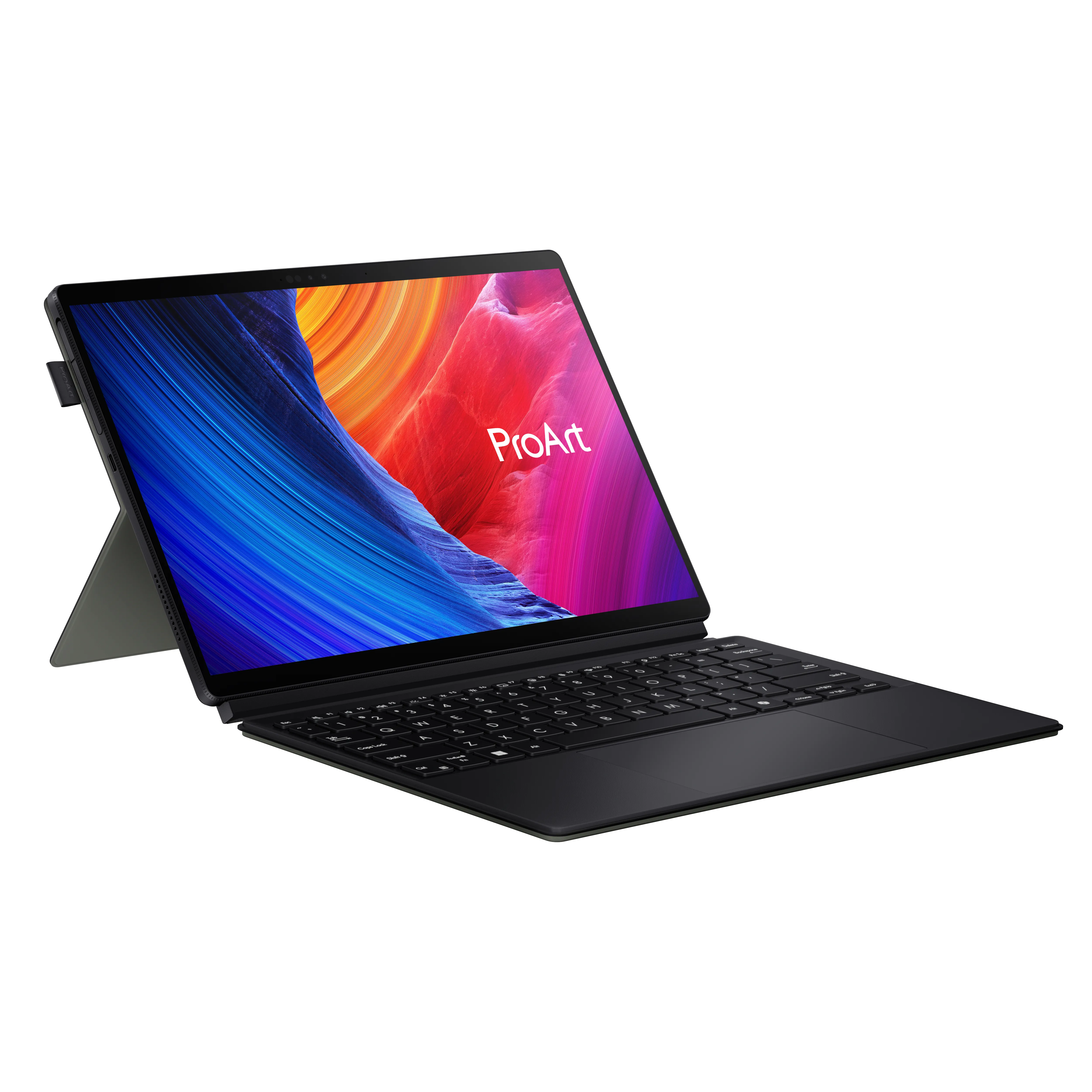 ASUS ProArt PZ13 HT5306QA-LX006X Qualcomm Snapdragon X1-P42-100 Notebook 33,8 cm (13.3") Touch screen 16 GB LPDDR5x-SDRAM 1 TB SSD Wi-Fi 7 (802.11be) Windows 11 Pro Nero