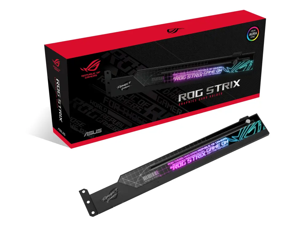 ASUS ROG Strix Graphics Card Holder Universale Supporto per scheda grafica