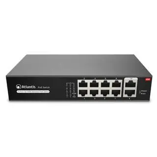 Atlantis Land NetPower F10PoE8-120W Switch Fast Ethernet PoE 8 porte