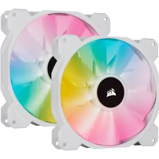 Corsair SP140 RGB ELITE Case per computer Ventilatore 14 cm Bianco 2 pz