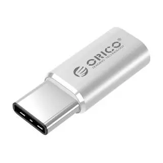 Orico CTM1-PRO Adattatore Micro USB Femmina a USB-C Maschio Silver