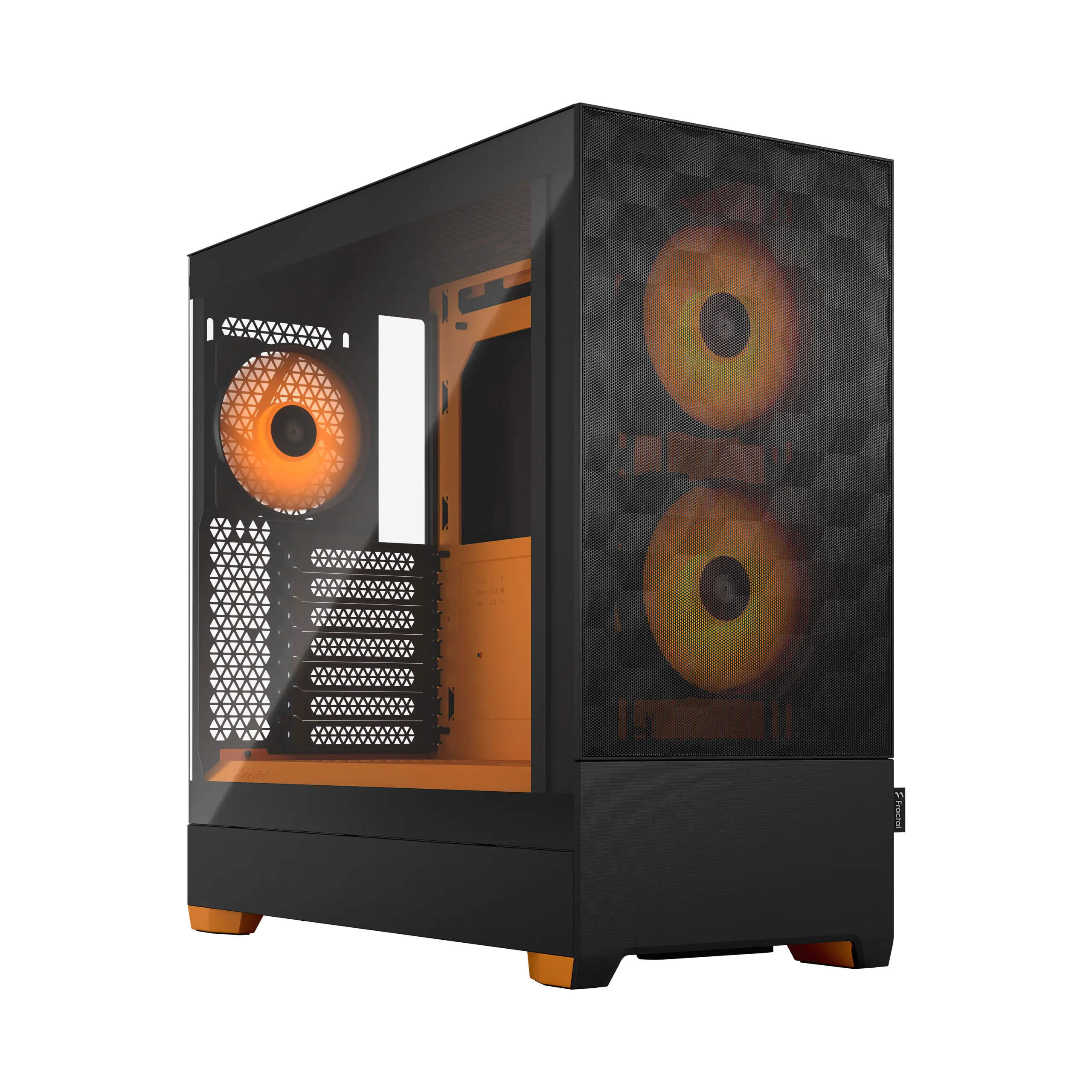 Fractal Design Pop Air Tower Nero, Arancione