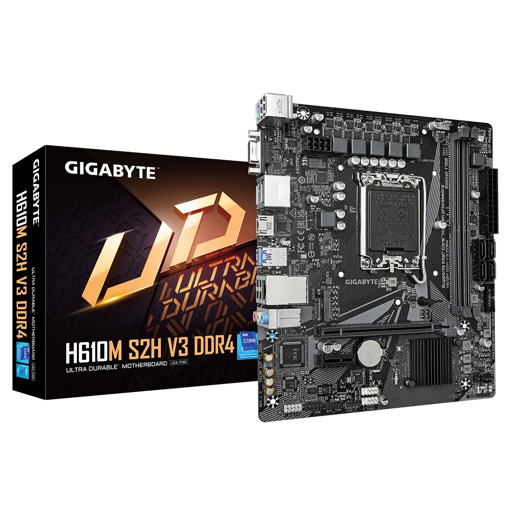 GIGABYTE H610M S2H V3 DDR4 scheda madre Intel H610 Express LGA 1700 micro ATX