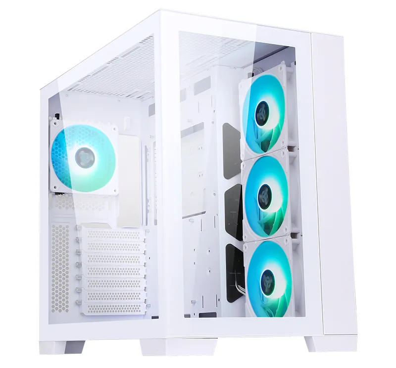 itek ITGCADCAGW computer case Tower Bianco