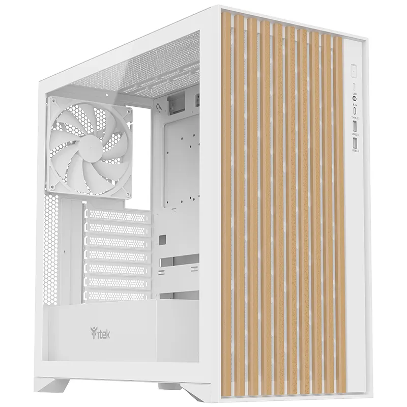 itek WOODY Tower Bianco