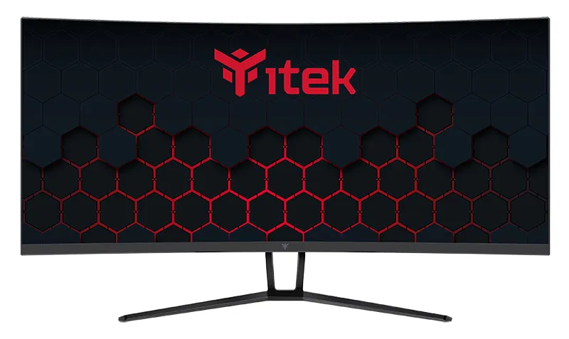 itek GGC Monitor PC 86,4 cm (34") 3440 x 1440 Pixel Wide Quad HD LED Nero