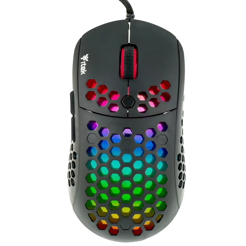 itek G71 mouse Gaming Mano destra USB tipo A Ottico 12000 DPI