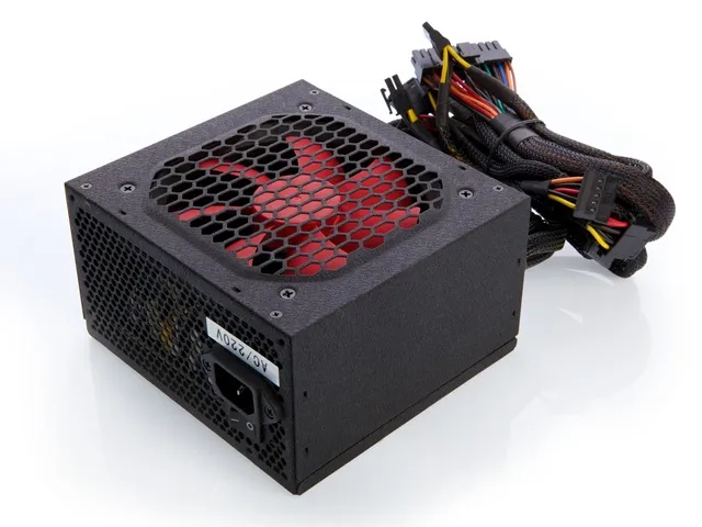 itek DESERT 550 alimentatore per computer 550 W 20+4 pin ATX Nero, Rosso