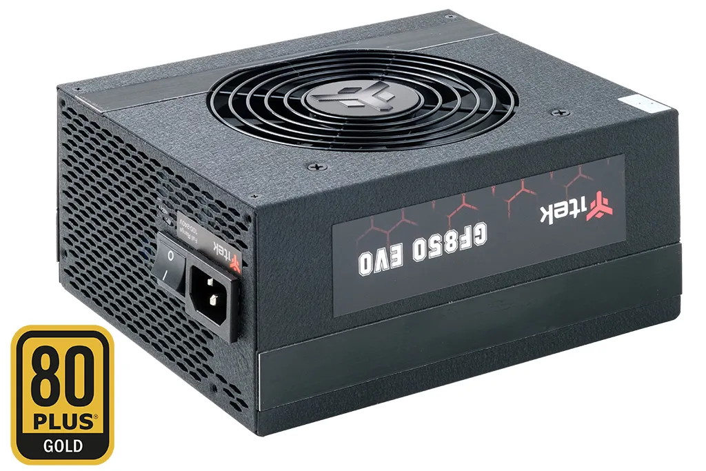 itek GF850 alimentatore per computer 850 W 24-pin ATX Nero