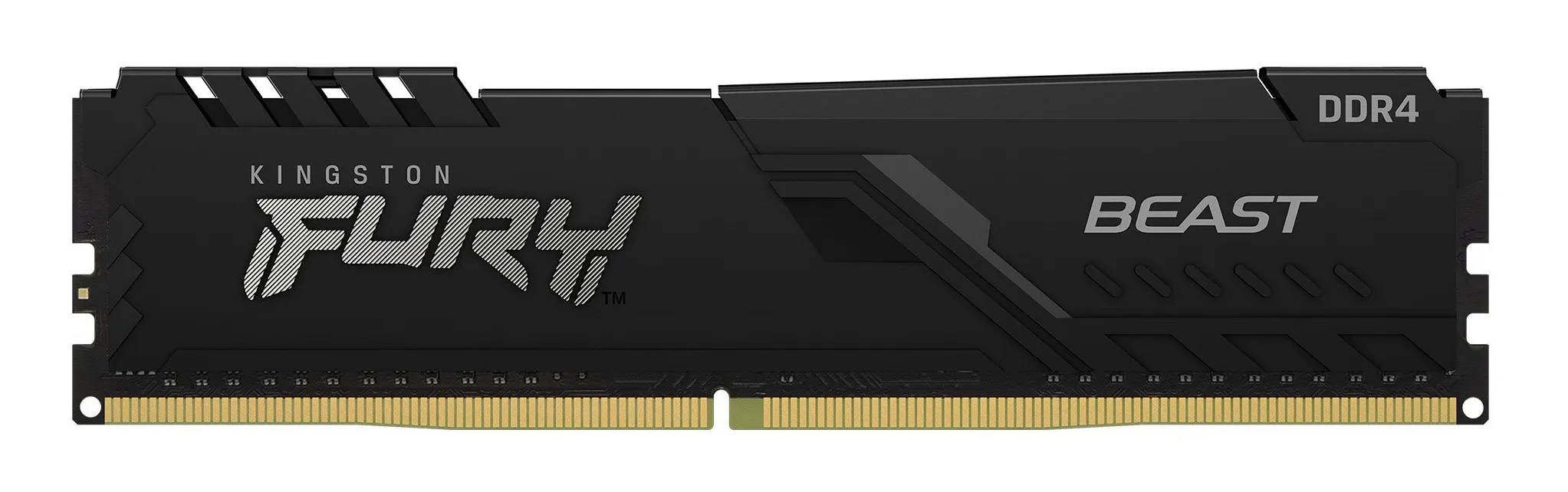 Kingston Technology FURY Beast 16GB 3200MT/s DDR4 CL16 DIMM 1Gx8 Black