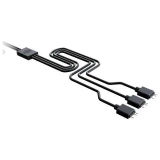 Cooler Master Cavo Splitter ARGB 1-3 Nero