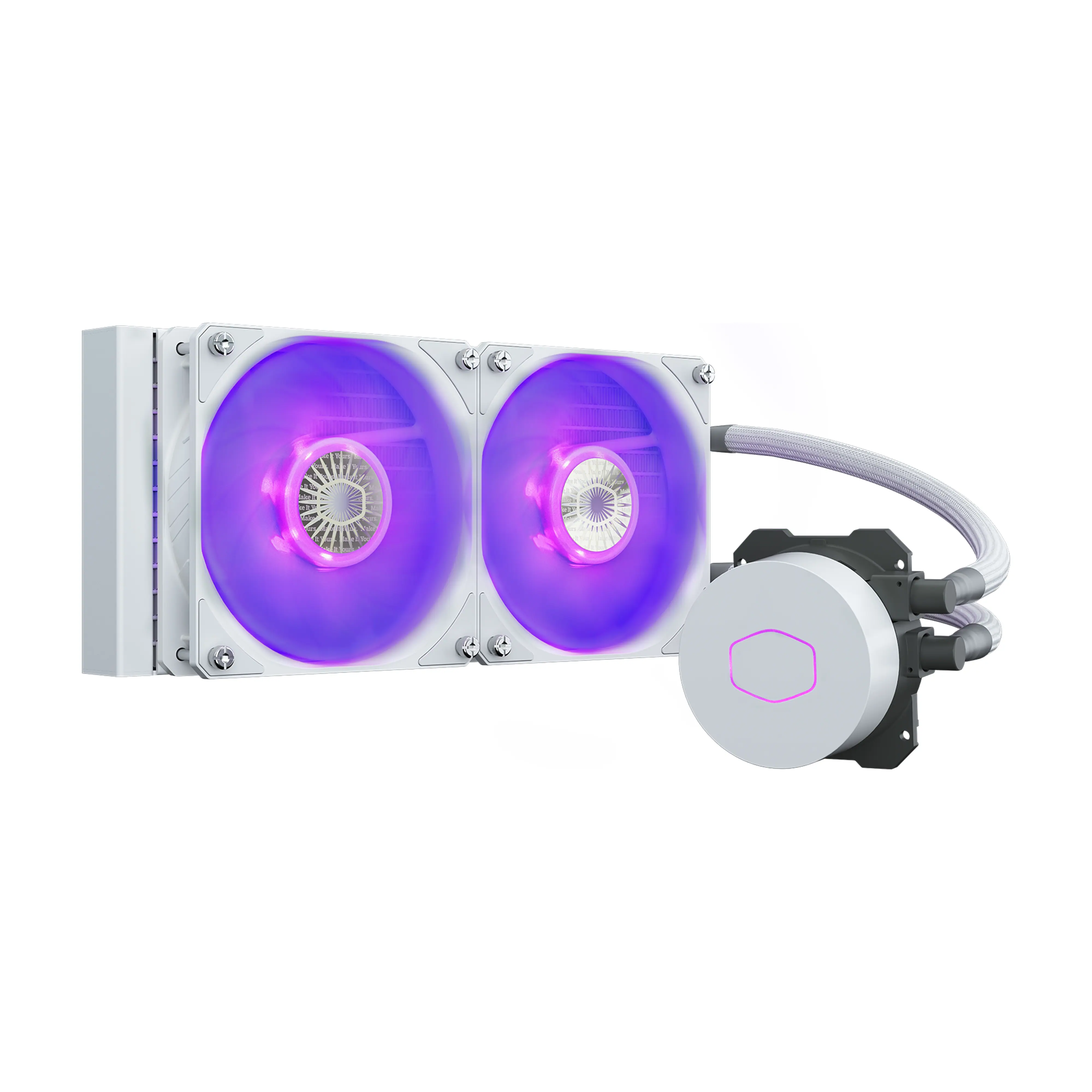 Cooler Master MasterLiquid ML240L V2 RGB White Edition Dissipatore a Liquido 12 cm Bianco