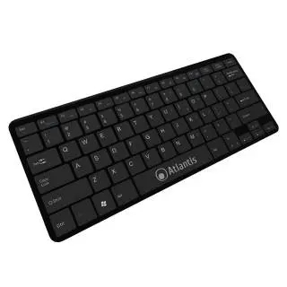 Atlantis Land Argo 900 tastiera Ufficio USB QWERTY Italiano Nero