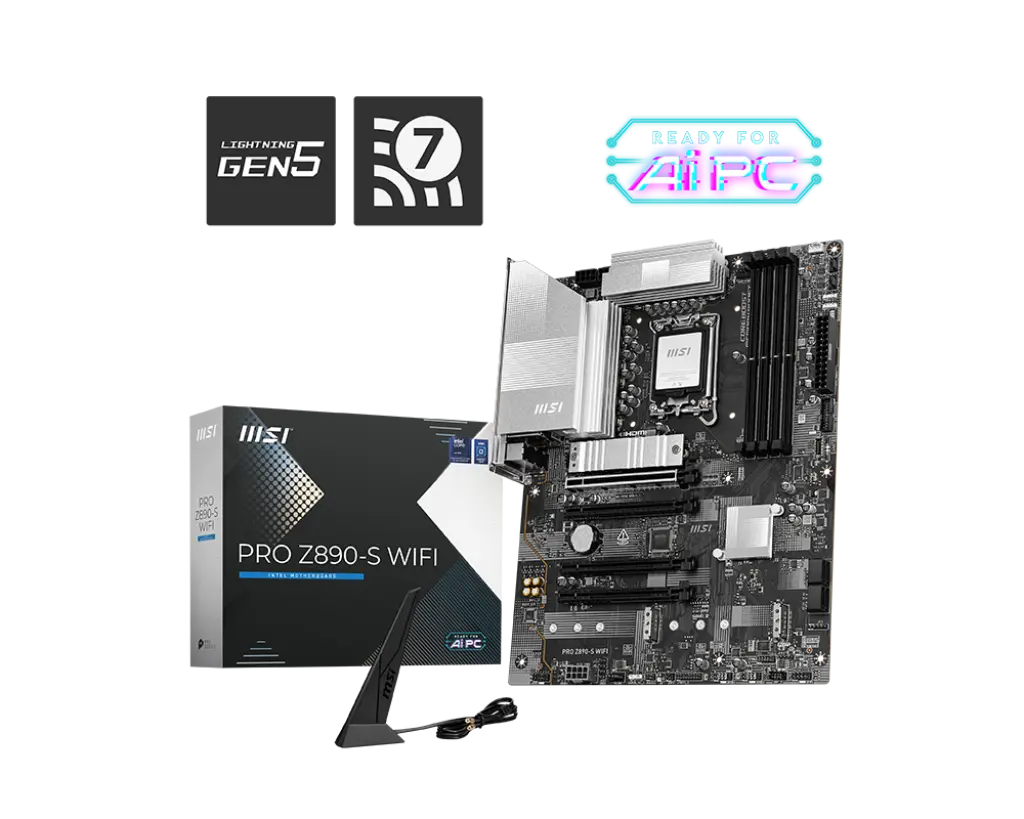 MSI PRO Z890-S WIFI scheda madre Intel Z890 LGA 1851 (Socket V1) ATX