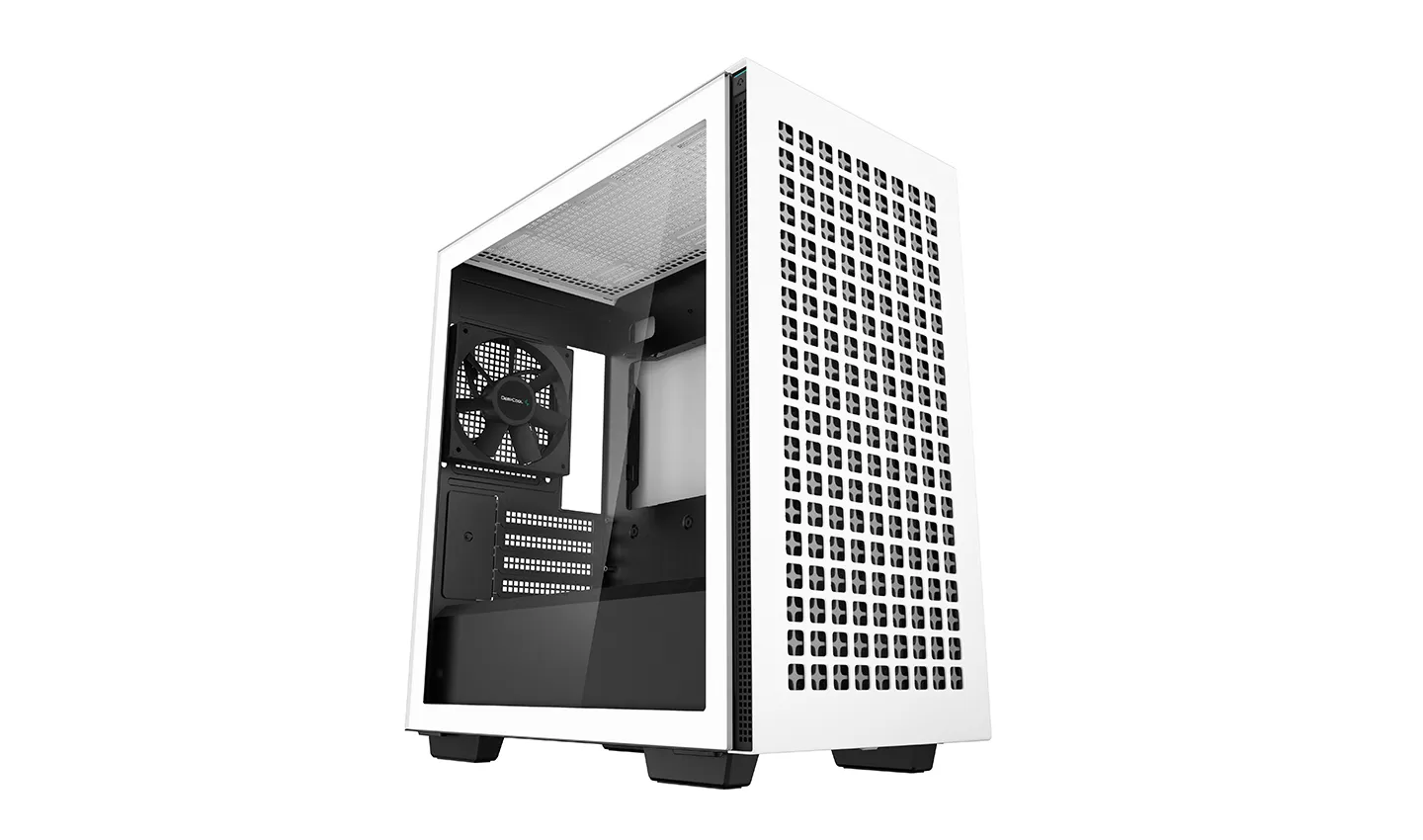 DeepCool CH370 WH Mini Tower Bianco