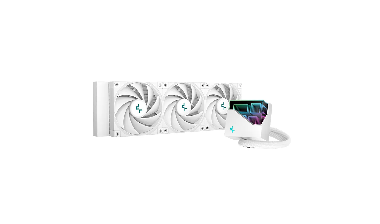 DeepCool LT720 WH Dissipatore a Liquido 12 cm Bianco 1 pz