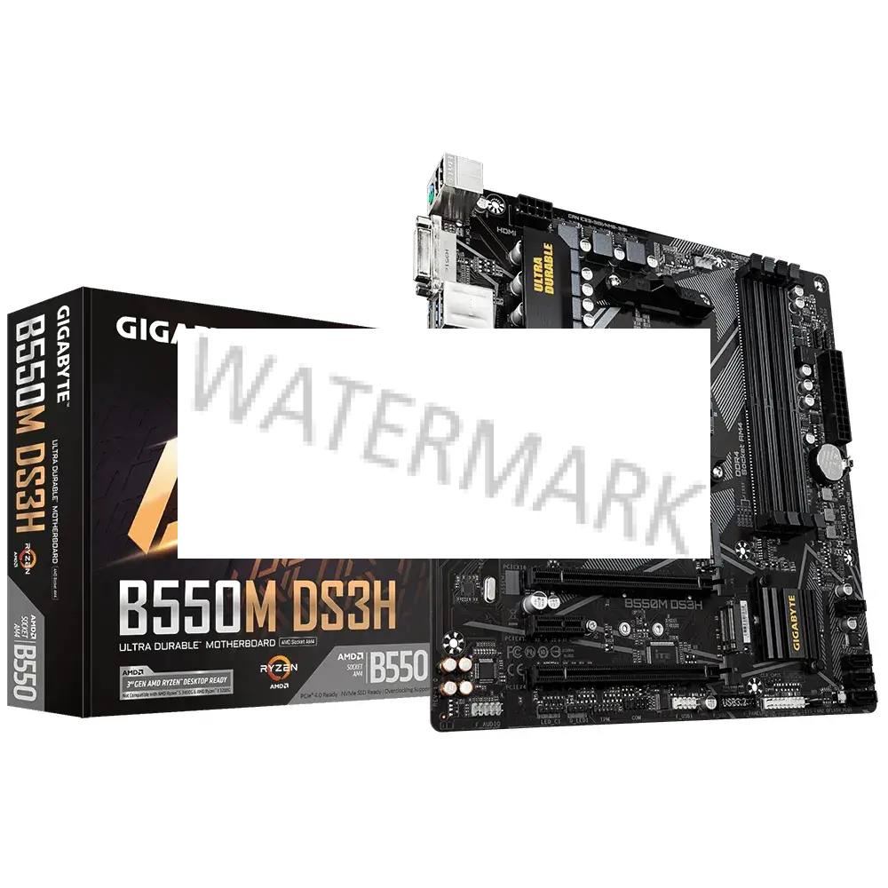 GIGABYTE B550M DS3H scheda madre AMD B550 Socket AM4 micro ATX