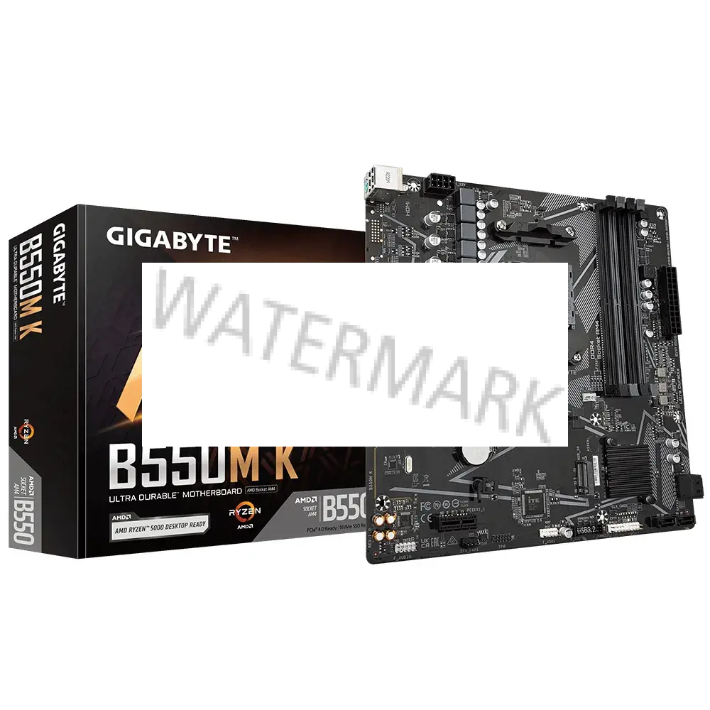 GIGABYTE B550M K scheda madre AMD B550 Socket AM4 micro ATX