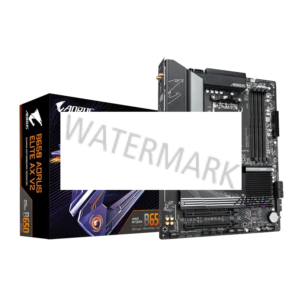 GIGABYTE B650 AORUS ELITE AX V2 Scheda madre - AMD Ryzen serie 9000, VRM a 12+2+2 fasi, fino a 8000 MHz DDR5 (OC), 1xPCIe 5.0 + 2xPCIe 4.0 M.2, LAN 2,5 GbE, WIFI 6E, USB 3.2 Gen 2