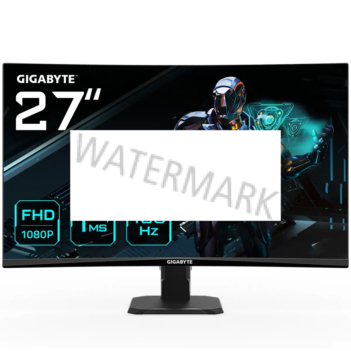 GIGABYTE GS27F Monitor gaming 27" FHD - 1920 x 1080, 165Hz, 1ms, 300 cd/m², FreeSync Premium, HDR Ready, HDMI 2.0, DisplayPort 1.4