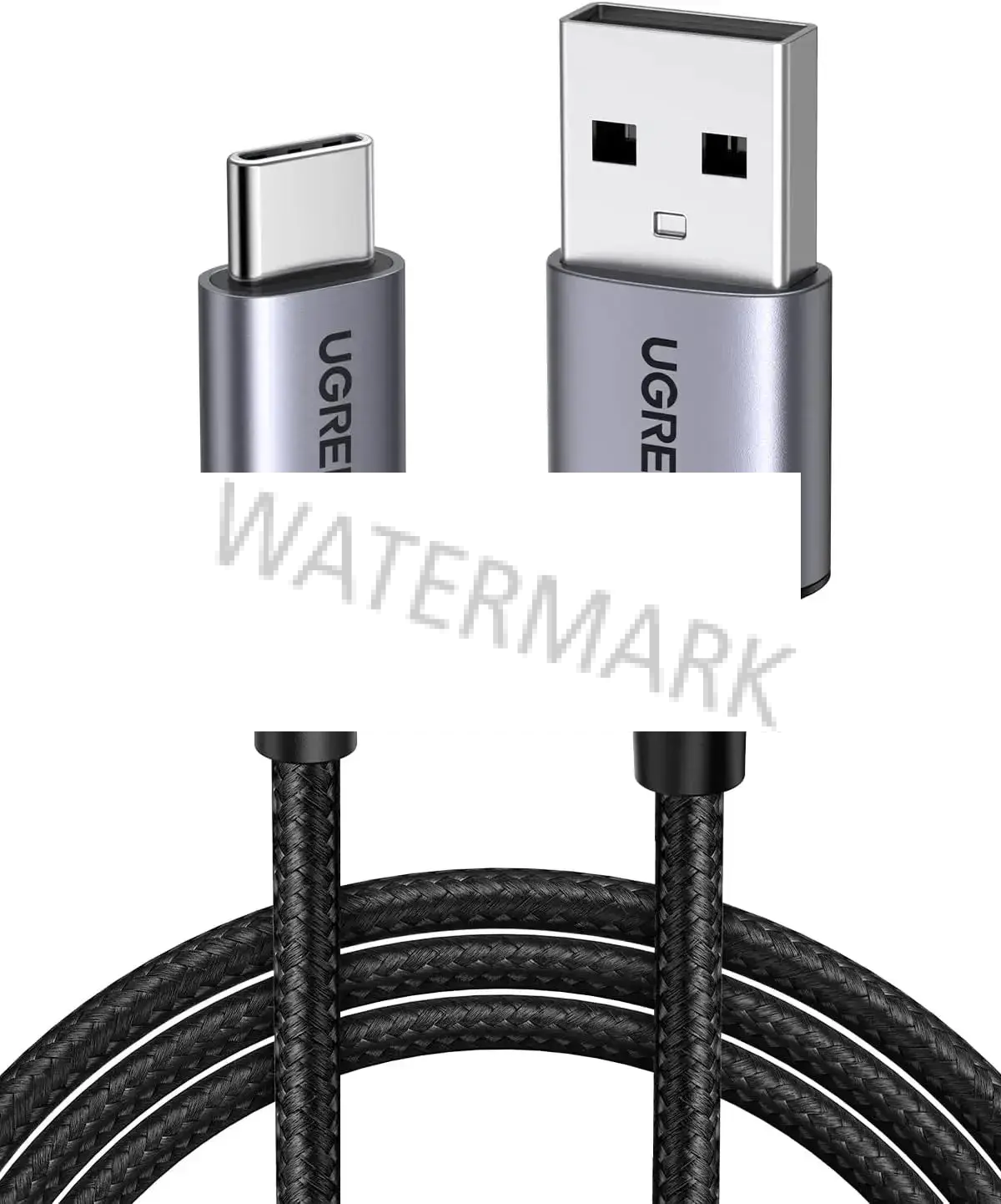 Ugreen 60124 cavo USB USB 2.0 0,25 m USB A USB C Nero