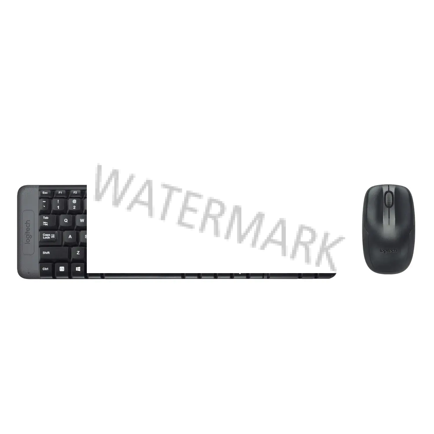 Logitech MK220 Combo Tastiera e Mouse Wireless Compatti per Windows, 2,4 GHz Wireless con Ricevitore USB Unifying, Durata Batteria di 24 Mesi, Compatibile con PC, Laptop