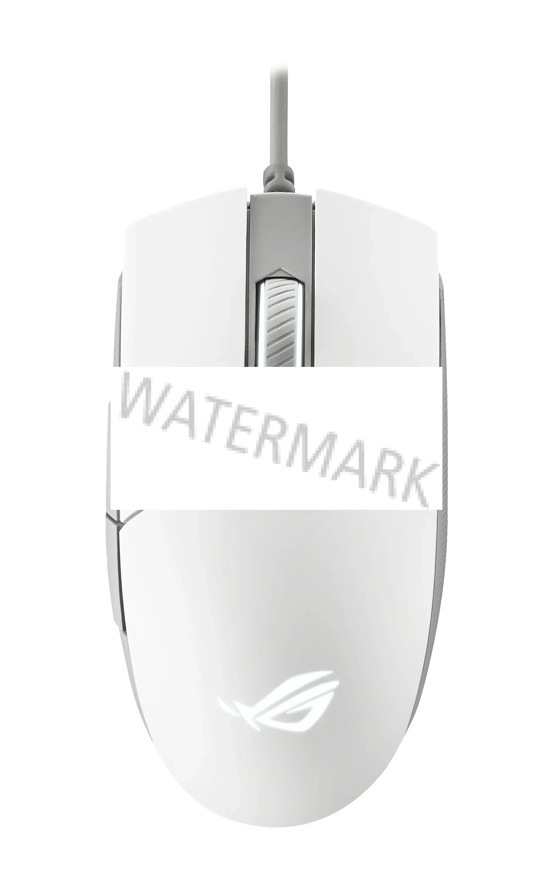 ASUS ROG Strix Impact II Moonlight White mouse Gaming Ambidestro USB tipo A Ottico 6200 DPI