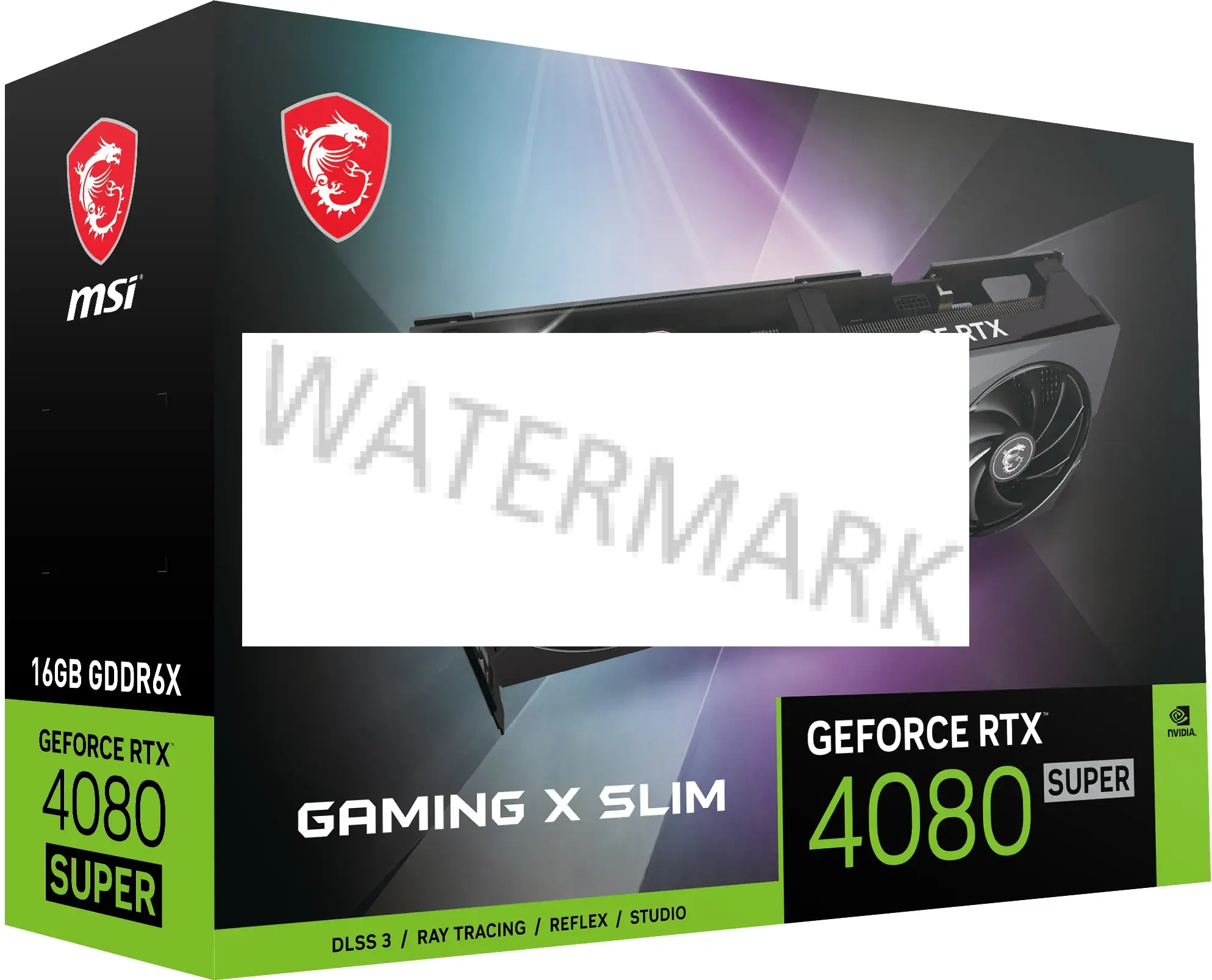 MSI GAMING GeForce RTX 4080 SUPER 16G X SLIM NVIDIA 16 GB GDDR6X