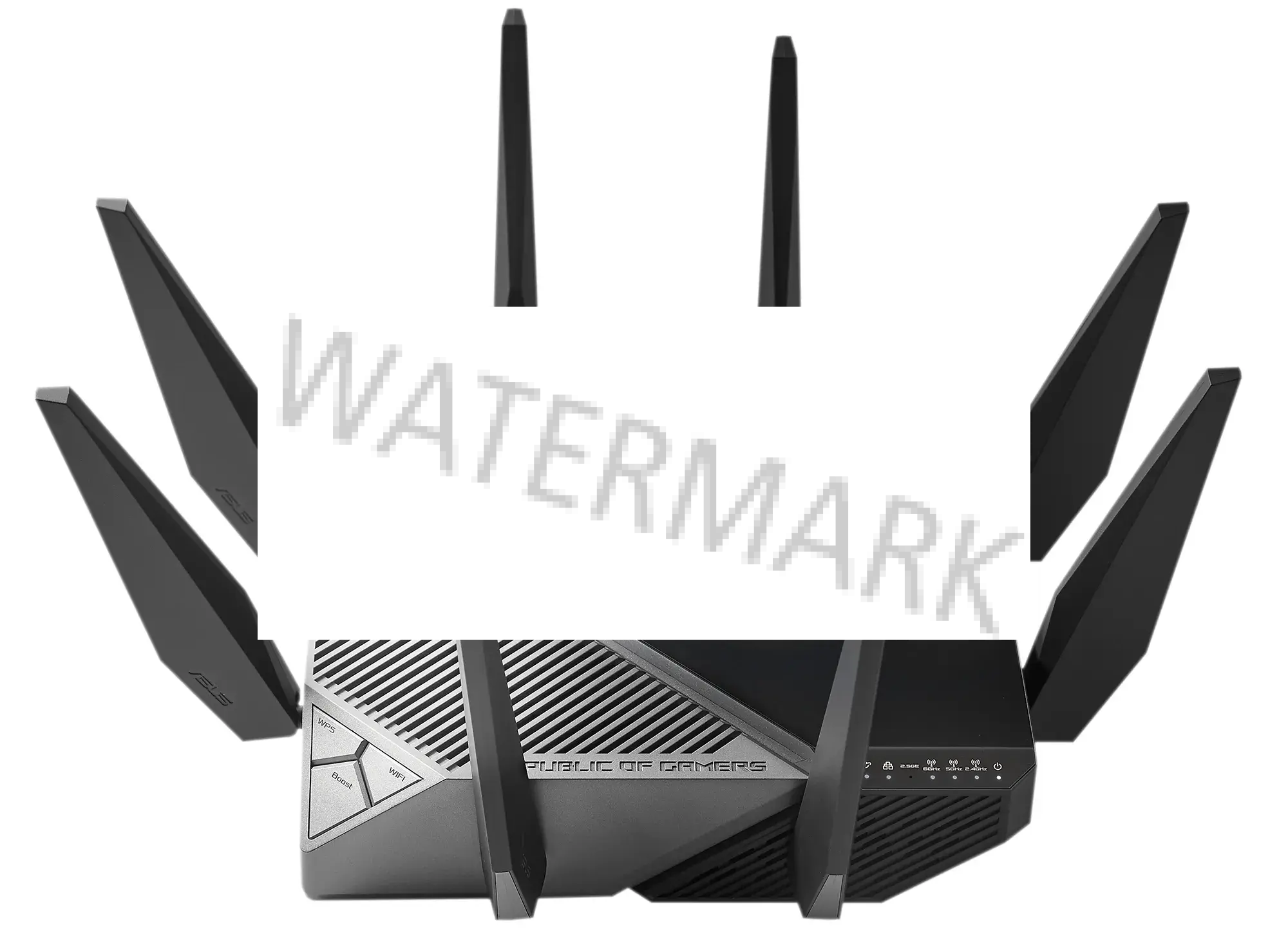 ASUS GT-AXE11000 router wireless Gigabit Ethernet Tri-band (2,4 GHz/5 GHz/6 GHz) Nero