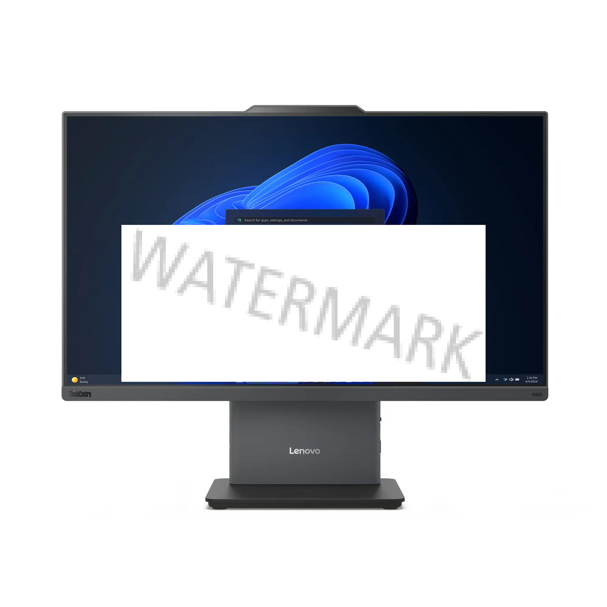 Lenovo ThinkCentre neo 50a Intel® Core™ i5-13420H 60,5 cm (23.8") 1920 x 1080 Pixel Touch screen PC All-in-one 16 GB DDR5-SDRAM 512 GB SSD Windows 11 Pro Wi-Fi 6 (802.11ax) Grigio