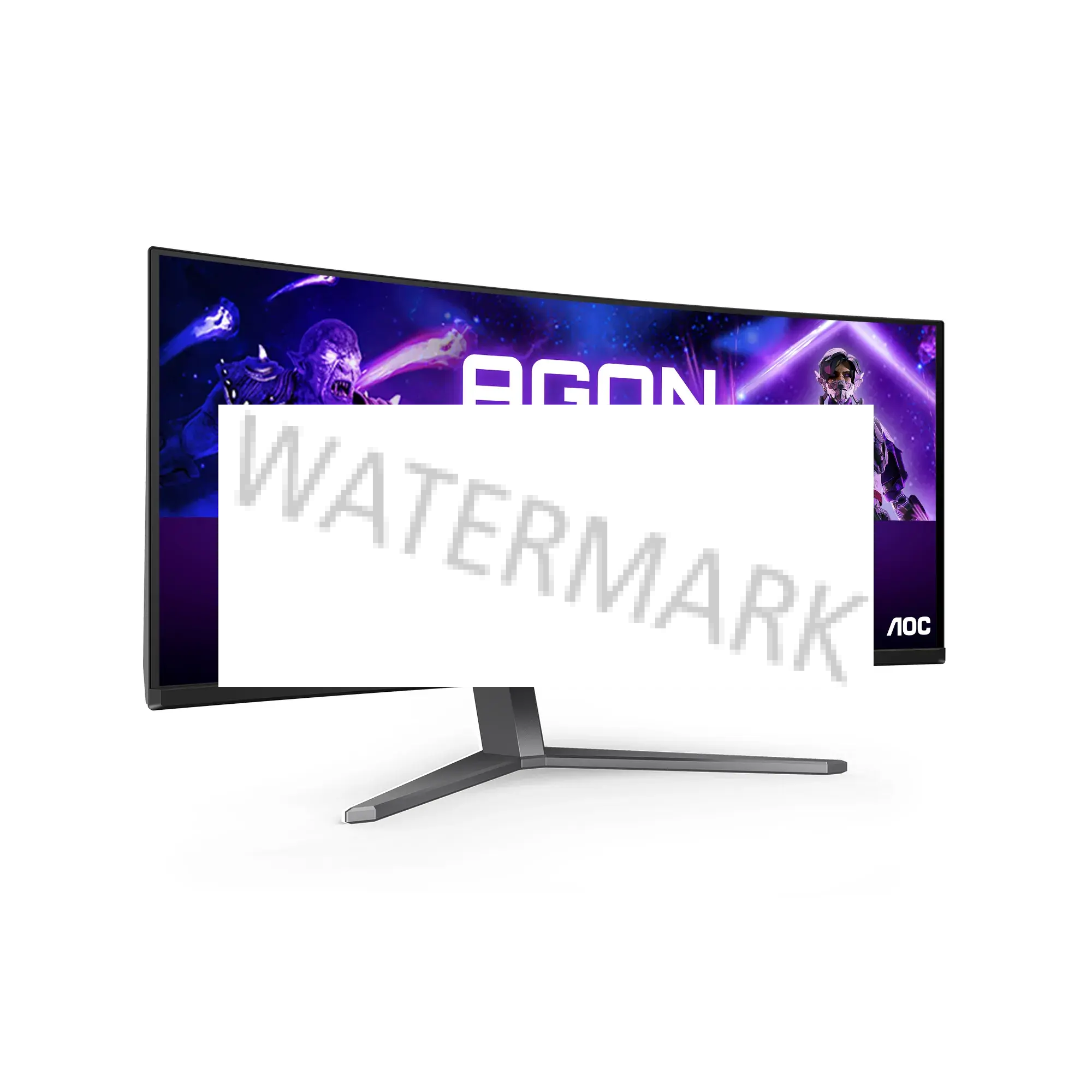 AOC AGON PRO AG346UCD Monitor PC 86,4 cm (34") 3440 x 1440 Pixel Wide Quad HD QD-OLED Nero, Grigio