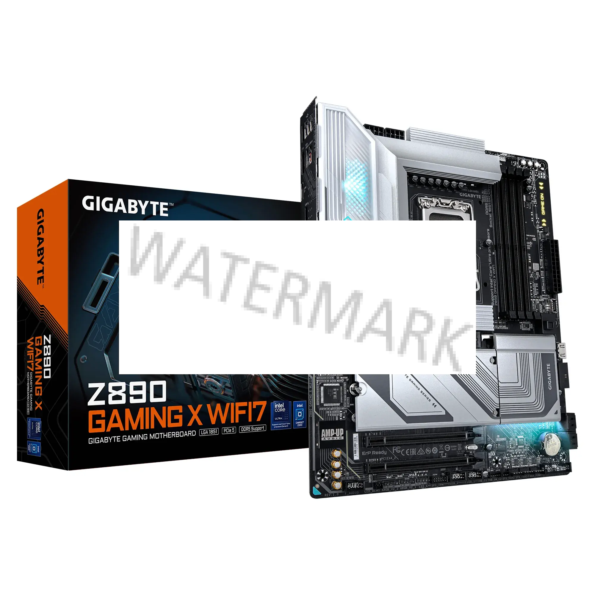 GIGABYTE Z890 GAMING X WIFI7 Scheda Madre - Supporta CPU Intel Core Ultra (Serie 2), VRM a 16+1+2 fasi, fino a 8800MHz DDR5 (OC), 1xPCIe 5.0 + 3xPCIe 4.0, Wi-Fi 7, LAN 2.5GbE, USB 4