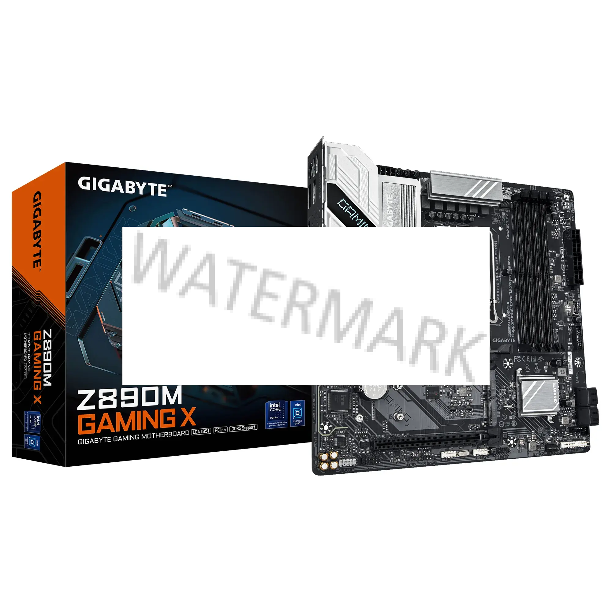 GIGABYTE Scheda madre Z890M GAMING X - Supporta CPU Intel Core Ultra (Serie 2), 8+1+2 fasi VRM, fino a 8800MHz DDR5 (OC), 1xPCIe 5.0 + 2xPCIe 4.0, LAN 2.5GbE, USB 3.2 Gen 1