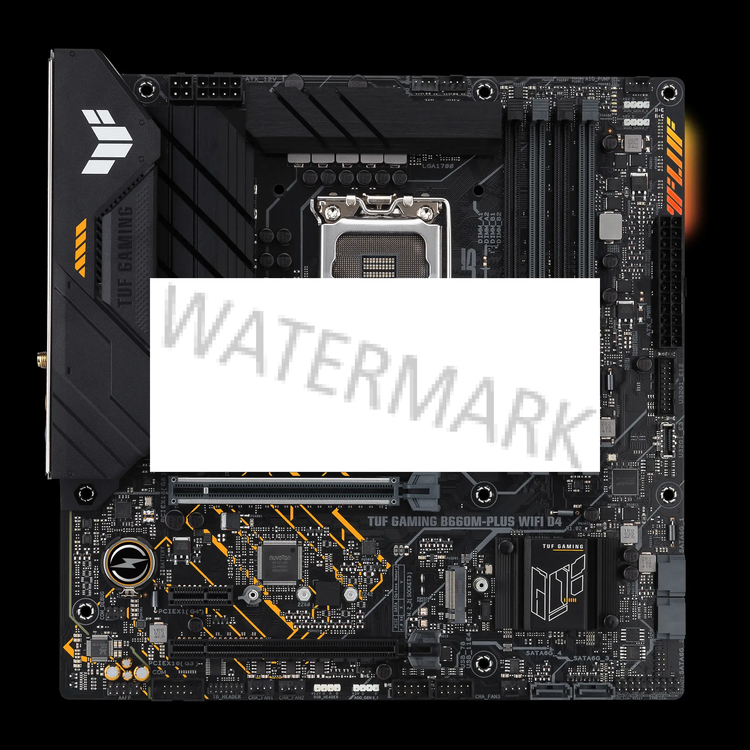 ASUS TUF GAMING B660M- PLUS WIFI D4 Intel B660 LGA 1700 micro ATX