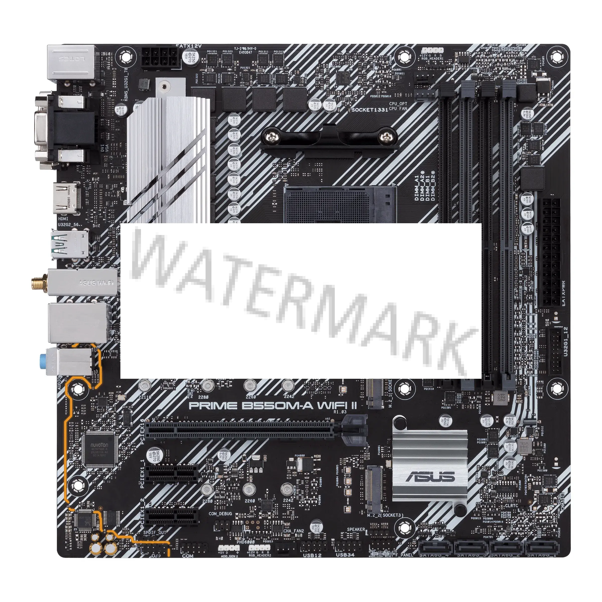 ASUS PRIME B550M-A WIFI II AMD B550 Socket AM4 micro ATX